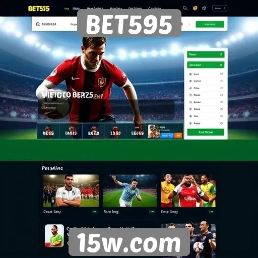 Como o design do site BET595 influencia a experiência do usuário